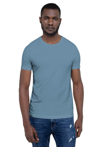 Steel Blue 3001 Unisex Short Sleeve Jersey T-Shirt Bella+Canvas