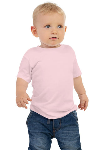 Pink 3001B Baby Jersey Short Sleeve Tee Bella+Canvas