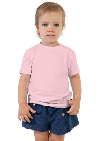 Pink 3001T Toddler Short Sleeve Tee Bella+Canvas