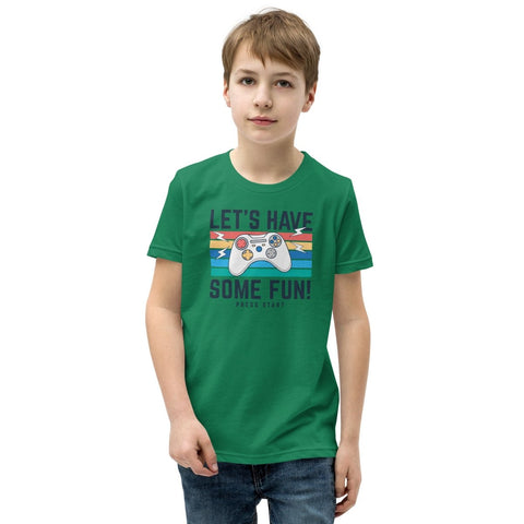 Kelly Joysticks Gamepad Youth Short Sleeve Tee Bella+Canvas