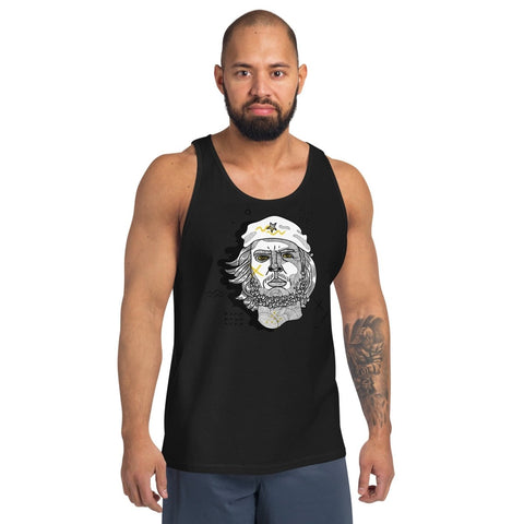 Black Modern Che Guevara Unisex Jersey Tank Bella+Canvas