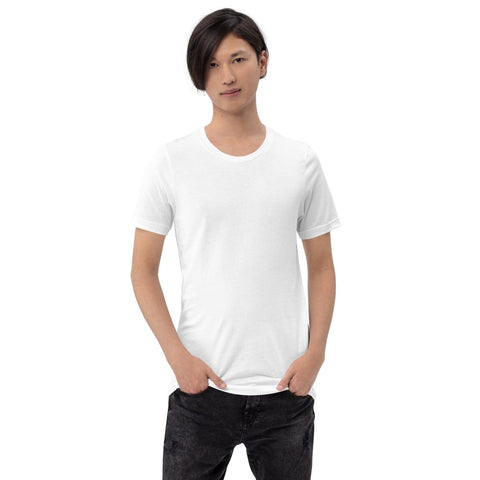 White New York City Sketch Unisex Short Sleeve Jersey T-Shirt Bella+Canvas