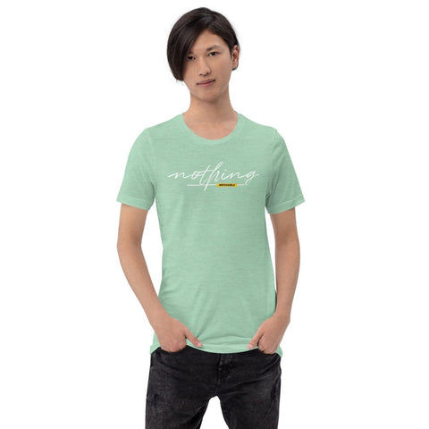 Heather Prism Mint Nothing Impossible Unisex Heather Short Sleeve Jersey T-shirt Bella+Canvas