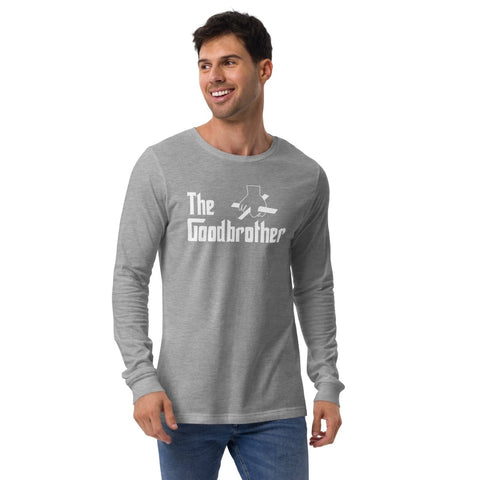 Athletic Heather The Good Brother Unisex Long Sleeve Shirt Bella+Canvas