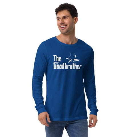 True Royal The Good Brother Unisex Long Sleeve Shirt Bella+Canvas