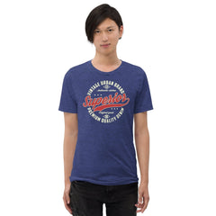 Navy Triblend Vintage Superior Denim Unisex Triblend Short Sleeve T-Shirt Bella+Canvas