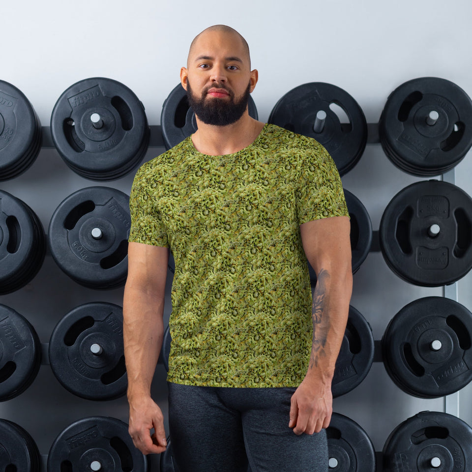 XS Bud Camo Men's Athletic T-Shirt Budcamo