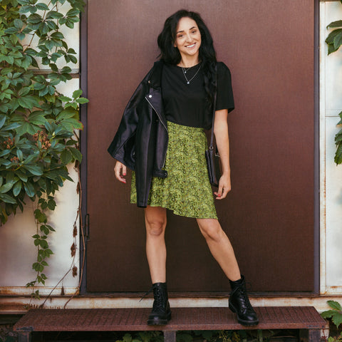 XS Bud Camo Skater Skirt Budcamo