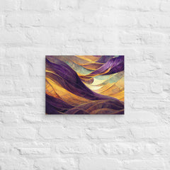 Abstract Colorful Organic 3D Shapes Canvas (12x16 ) by Canvas Devil. Available at Canvas Devil.