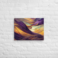 Abstract Colorful Organic 3D Shapes Canvas (18x24 ) by Canvas Devil. Available at Canvas Devil.