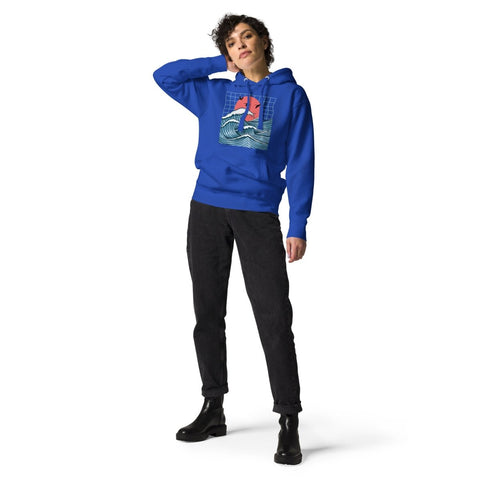 Team Royal Big Wave Unisex Premium Hoodie Cotton Heritage