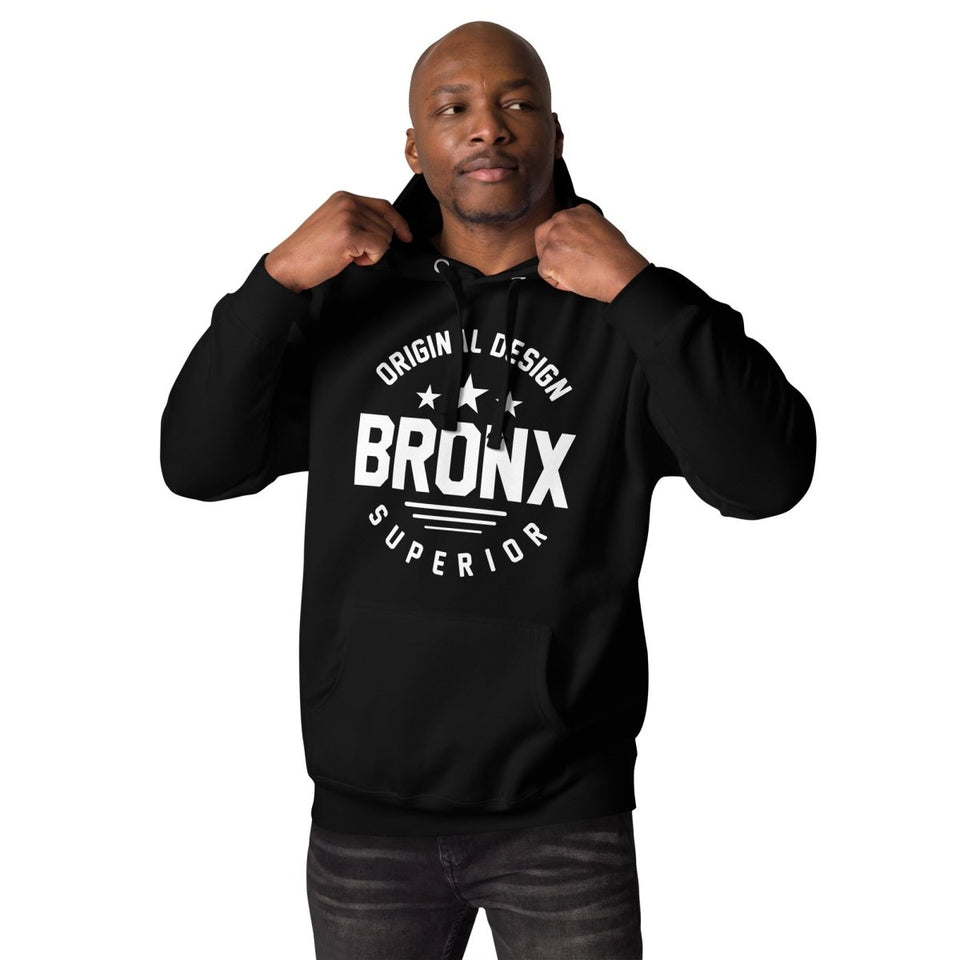 Black Bronx Unisex Premium Hoodie Cotton Heritage