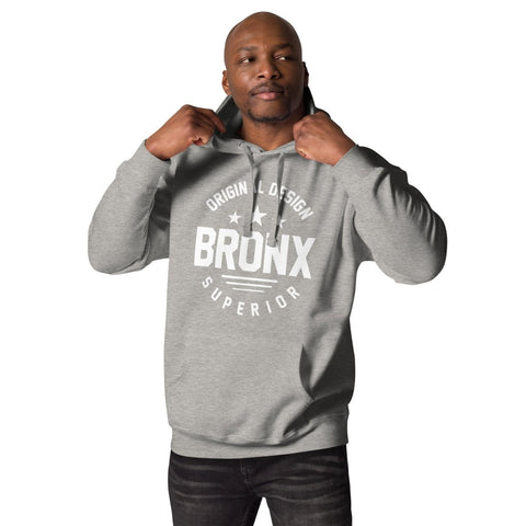 Carbon Grey Bronx Unisex Premium Hoodie Cotton Heritage