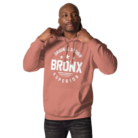 Dusty Rose Bronx Unisex Premium Hoodie Cotton Heritage