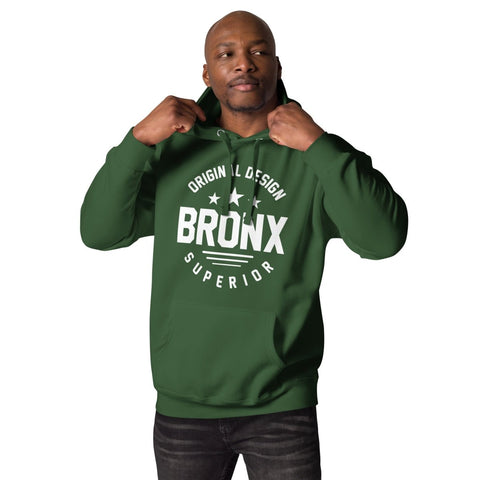 Forest Green Bronx Unisex Premium Hoodie Cotton Heritage