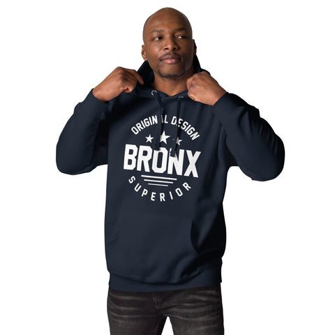 Navy Blazer Bronx Unisex Premium Hoodie Cotton Heritage