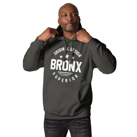 Vintage Black Bronx Unisex Premium Hoodie Cotton Heritage