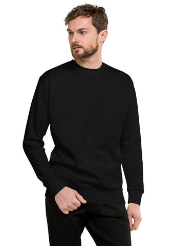 Black M2480 Unisex Premium Sweatshirt Cotton Heritage