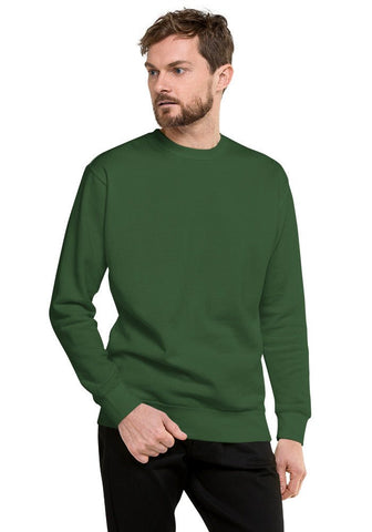 Forest Green M2480 Unisex Premium Sweatshirt Cotton Heritage