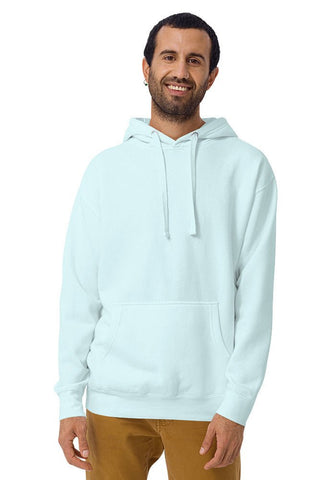 Sky Blue M2580 Unisex Premium Hoodie Cotton Heritage