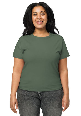Pine OW1086 Women's High-Waisted Tee Cotton Heritage
