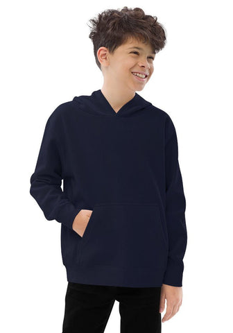 Navy Blazer Y2550 Kids Fleece Hoodie Cotton Heritage