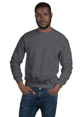 Dark Heather 18000 Unisex Heavy Blend Crewneck Sweatshirt Gildan