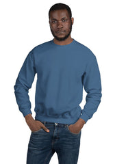 Indigo Blue 18000 Unisex Heavy Blend Crewneck Sweatshirt Gildan