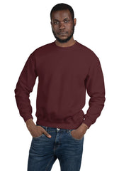 Maroon 18000 Unisex Heavy Blend Crewneck Sweatshirt Gildan