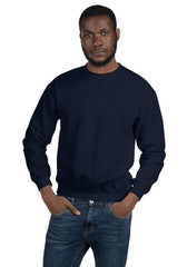 Navy 18000 Unisex Heavy Blend Crewneck Sweatshirt Gildan