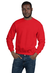 Red 18000 Unisex Heavy Blend Crewneck Sweatshirt Gildan