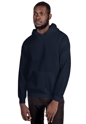 Navy 18500 Unisex Heavy Blend Hooded Sweatshirt Gildan