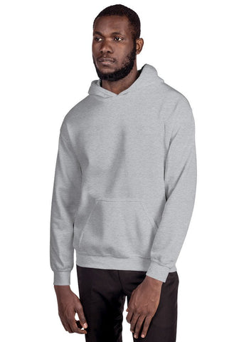 Sport Grey 18500 Unisex Heavy Blend Hooded Sweatshirt Gildan