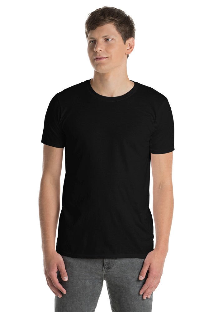 Black 64000 Unisex Basic Softstyle T-Shirt Gildan