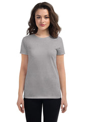 Heather Grey 880 Women's Fashion Fit T-shirt Gildan