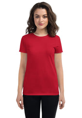 True Red 880 Women's Fashion Fit T-shirt Gildan