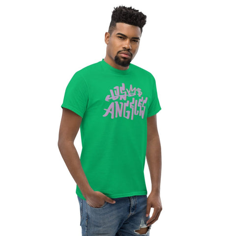 Irish Green Los Angeles Graffiti Unisex Classic Tee Gildan