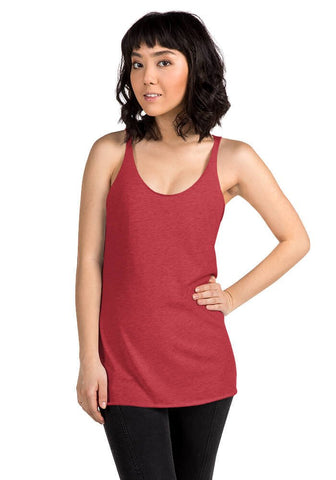 Vintage Red 6733 Women's Racerback Tank Top Next Level