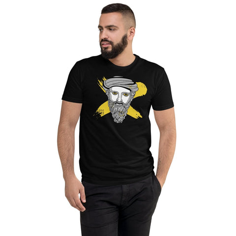 Black Modern Pythagoras Men's Fitted T-Shirt Next Level