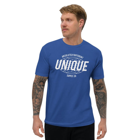 Royal Blue Unique Men's Fitted T - Shirt Next Level