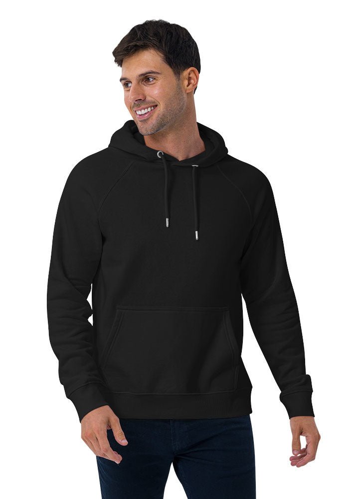 Black 03568 Unisex Eco Raglan Hoodie SOL'S