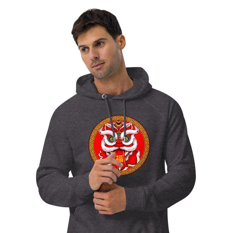 Charcoal Melange Chinese New Year Hoodie SOL'S