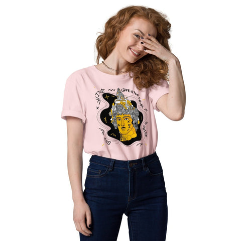 Cotton Pink Dionysus Bacchus Unisex Organic Cotton T - Shirt Stanley/Stella