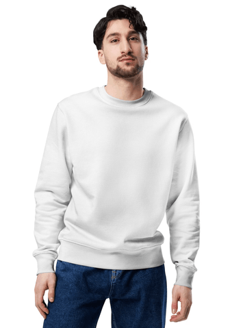 White STSU178 Unisex Eco Sweatshirt Stanley/Stella