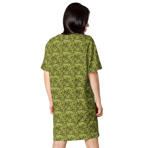 2XS Bud Camo T-Shirt Dress Budcamo