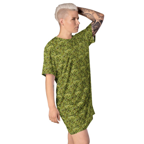 2XS Bud Camo T-Shirt Dress Budcamo