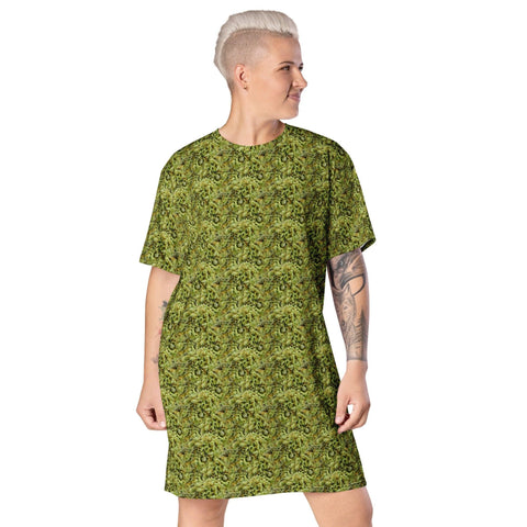 2XS Bud Camo T-Shirt Dress Budcamo