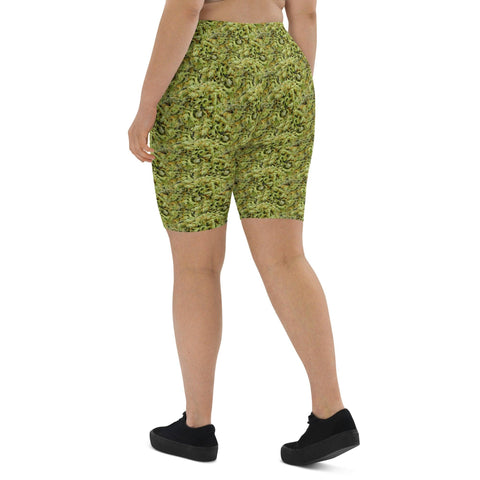 XS Bud Camo Women's Biker Shorts Budcamo