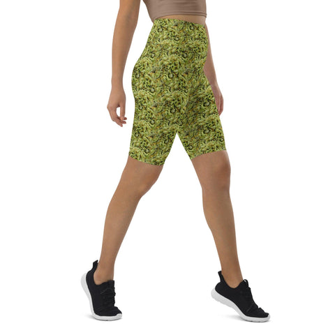 XS Bud Camo Women's Biker Shorts Budcamo