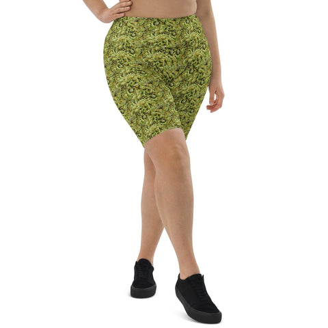 XS Bud Camo Women's Biker Shorts Budcamo